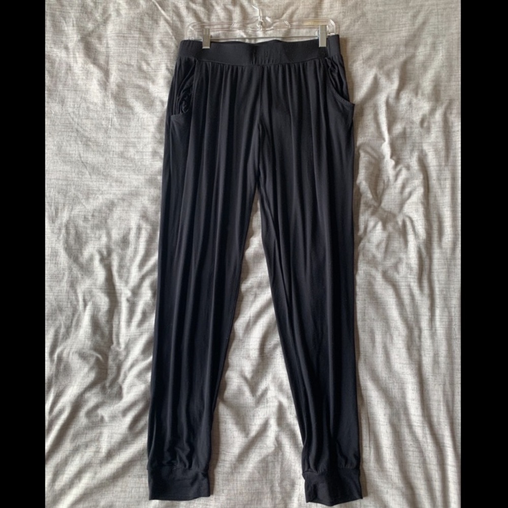 Black harem pants